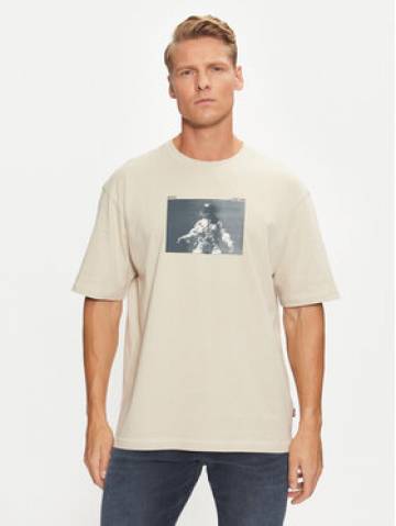 Boss Футболка Astronaut 50528209 Бежевий Regular Fit Boss Футболка Astronaut 50528209 Бежевий Regular Fit