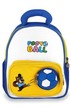 Детский рюкзак Jun Bags Бобер Бол, 25*23*16 см (25IMS099FTB)