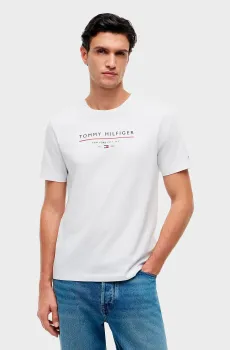 Мужская белая футболка BRAND LOVE Белый L Tommy Hilfiger MW0MW44359