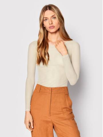 Patrizia Pepe Блузка CM0764-J014/B633 Бежевий Regular Fit Patrizia Pepe Блузка CM0764-J014/B633 Бежевий Regular Fit