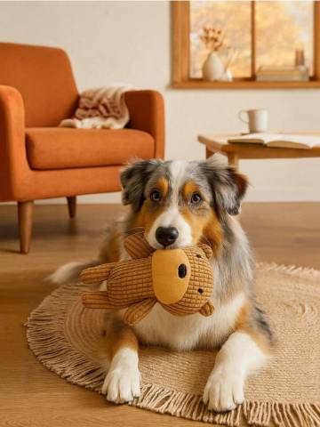 Іграшка для собак - золотисто-коричневий Іграшка для собак - золотисто-коричневий