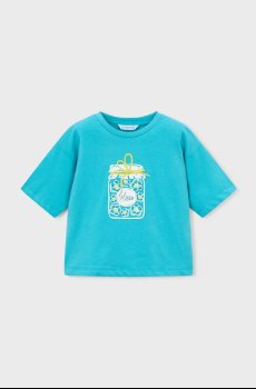 Детская хлопковая футболка Mayoral