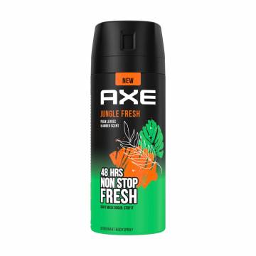 Дезодорант-спрей Axe Jungle Fresh 48H Non Stop Fresh Deodorant BodySpray мужской, 150 мл Дезодорант-спрей Axe Jungle Fresh 48H Non Stop Fresh Deodorant BodySpray мужской, 150 мл