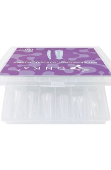 Многоразовые верхние формы для наращивания ногтей DNKa Professional Top Nail Forms Balerine размер 12, 120 шт