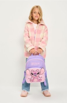 Рюкзак із світлодіодними вогнями Stitch - фіолетовий