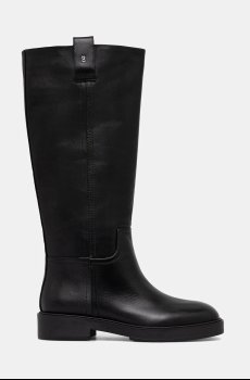 Кожаные сапоги Nokwol Jose Black Leather