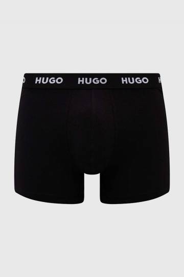 Боксеры HUGO 2 шт мужские цвет чёрный Боксеры HUGO 2 шт мужские цвет чёрный