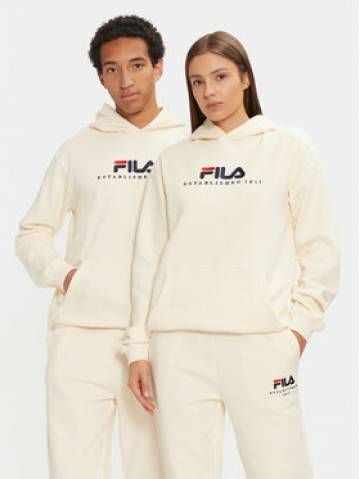 Fila Світшот Unisex Brunssum FAU0145 Écru Regular Fit Fila Світшот Unisex Brunssum FAU0145 Écru Regular Fit