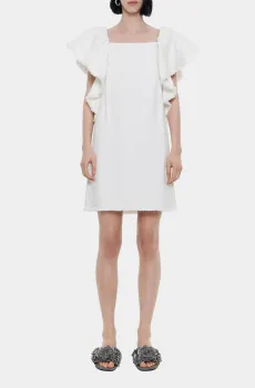 Женское белое джинсовое платье Белый XS Bimba Y Lola 241BR9019.11081