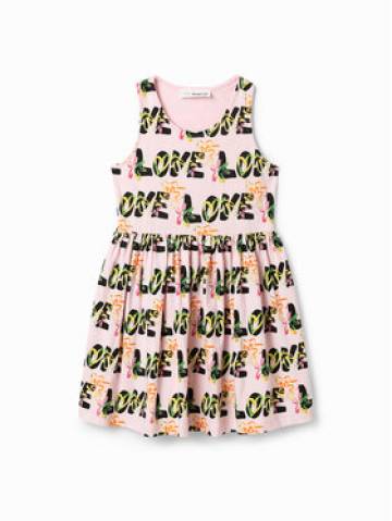 Desigual Повсякденна сукня 23SGVK11 Рожевий Regular Fit Desigual Повсякденна сукня 23SGVK11 Рожевий Regular Fit