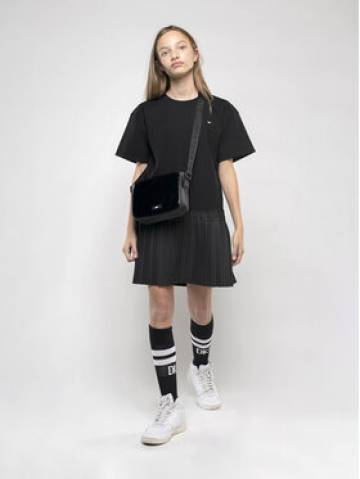 DKNY Повсякденна сукня D32896 S Чорний Regular Fit DKNY Повсякденна сукня D32896 S Чорний Regular Fit