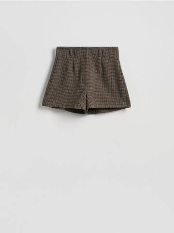 Reserved - Шорти „пепита“ з вовною - різнобарвний - 333GF-MLC