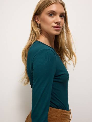 Mohito - Обтисла блузка - зелений - XS