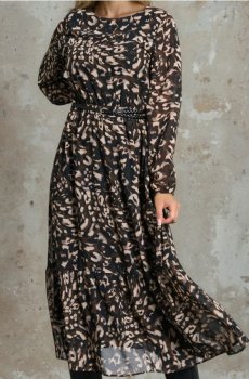 Мідісукня з візерунком - різнобарвний