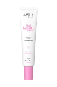 Осветляющий крем для лица beBIO Feel Your Beauty Vibes Natural Brightening Cream, 40 мл