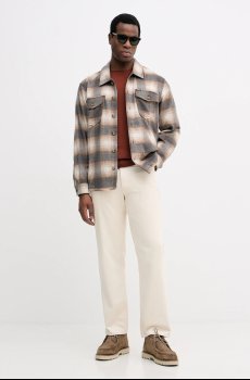 Рубашка с добавлением шерсти Guess