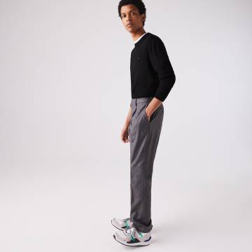 Lacoste светр чоловічий з круглим вирізом Lacoste светр чоловічий з круглим вирізом