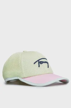 Женская салатовая кепка TJW SPRING BREAK SUMMER Салатовый ONESIZE Tommy Jeans AW0AW14605