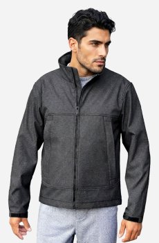 Мужская серая куртка-ветровка  SB-25279-grey