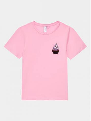 Vero Moda Girl Футболка 10285292 Рожевий Regular Fit Vero Moda Girl Футболка 10285292 Рожевий Regular Fit