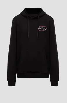 Мужское черное худи Черный M Karl Lagerfeld 544910.705048;990