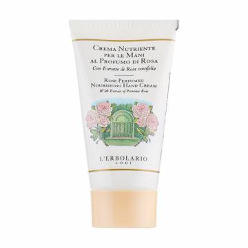 Питательный крем для рук LErbolario Rose Perfumed Nourishing Hand Cream, 75 мл Питательный крем для рук LErbolario Rose Perfumed Nourishing Hand Cream, 75 мл