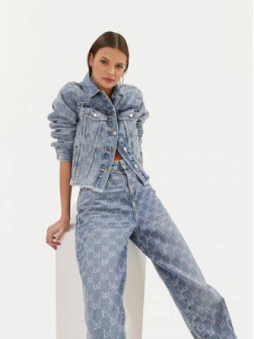 Liu Jo Джинсова куртка UA4096 D4854 Голубий Regular Fit Liu Jo Джинсова куртка UA4096 D4854 Голубий Regular Fit