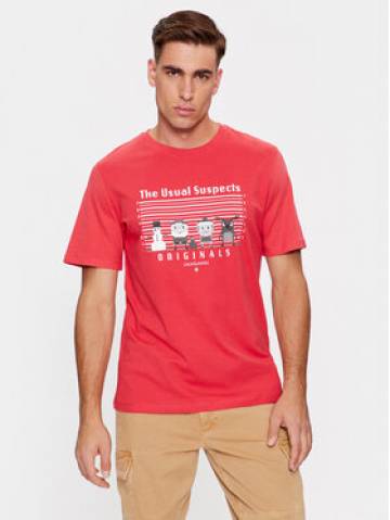 Jack&Jones Футболка 12246605 Червоний Standard Fit Jack&Jones Футболка 12246605 Червоний Standard Fit