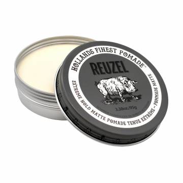Мужская матовая помада для волос Reuzel Extreme Hold, 95 г Мужская матовая помада для волос Reuzel Extreme Hold, 95 г
