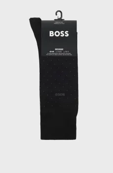 Мужские черные носки в горошек Черный 41-42 BOSS 50469996;001