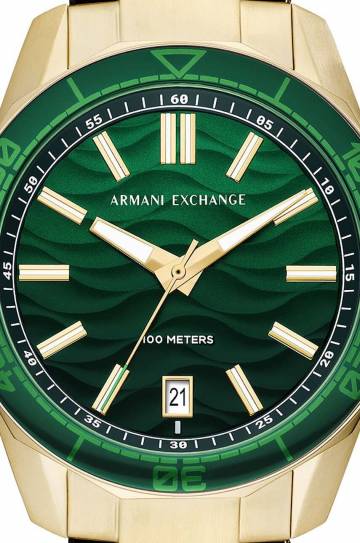 Часы Armani Exchange мужской цвет золотой Часы Armani Exchange мужской цвет золотой