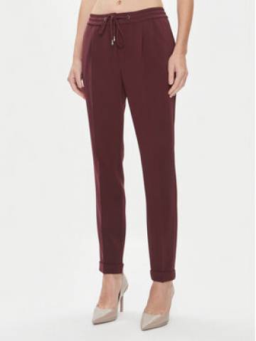 Boss Штани з тканини Tariyanah 50490039 Бордовий Regular Fit Boss Штани з тканини Tariyanah 50490039 Бордовий Regular Fit