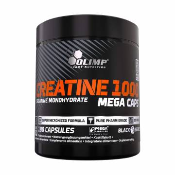 Креатин Olimp Sport Nutrition Creatine 1000 Mega Caps, 180 капсул Креатин Olimp Sport Nutrition Creatine 1000 Mega Caps, 180 капсул