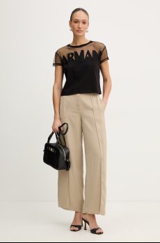 Хлопковая футболка Armani Exchange