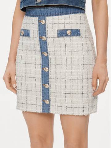 Guess Спідниця-олівець Natalie W4GD0L WFWW2 Білий Slim Fit Guess Спідниця-олівець Natalie W4GD0L WFWW2 Білий Slim Fit