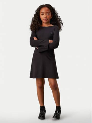 Calvin Klein Jeans Повсякденна сукня IG0IG02667 Чорний Slim Fit Calvin Klein Jeans Повсякденна сукня IG0IG02667 Чорний Slim Fit