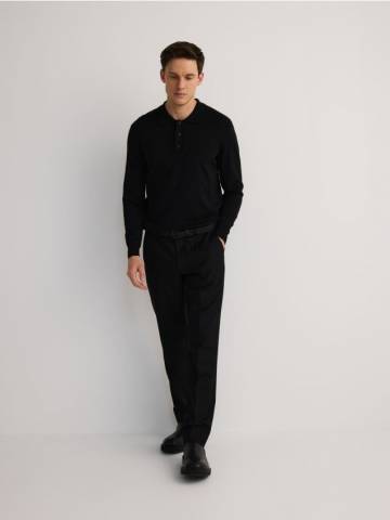 Reserved - MEN`S SWEATER - чорний - 143EG-99X Reserved - MEN`S SWEATER - чорний - 143EG-99X