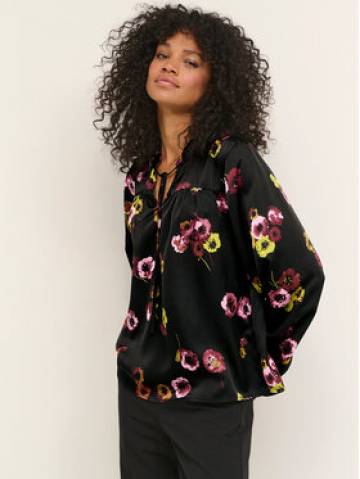 Kaffe Блузка Donna 10507156 Чорний Relaxed Fit Kaffe Блузка Donna 10507156 Чорний Relaxed Fit