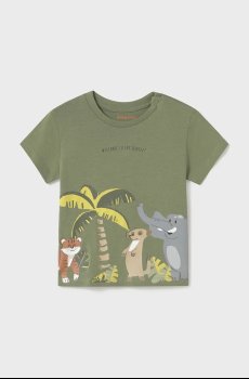 Детская хлопковая футболка Mayoral