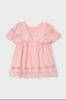 Хлопковое детское платье Mayoral