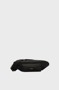 Мужская черная поясная сумка Черный ONESIZE Calvin Klein K50K512229
