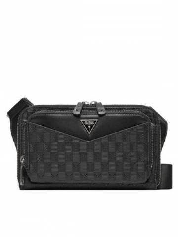 Guess Плоска сумка HMSIDE P5114 Чорний Guess Плоска сумка HMSIDE P5114 Чорний