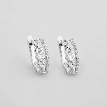 Серебряные серьги Minimal 29096р Серебряные серьги Minimal 29096р