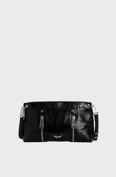 Женская черная кожаная сумка Sunny Moody Черный ONESIZE ZADIG&VOLTAIRE LWBA03891_BLACK