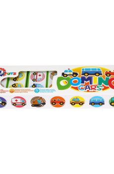 Детское домино TechnoK Авто, от 3 лет (3329)