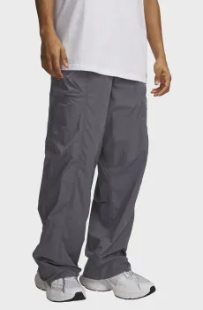 Мужские серые спортивные брюки UA Hoops Woven Pant Серый XL Under Armour 6011095-024