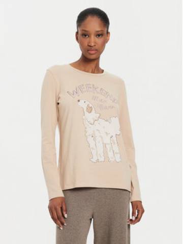 Weekend Max Mara Блузка Quinoa 2425946022 Бежевий Regular Fit Weekend Max Mara Блузка Quinoa 2425946022 Бежевий Regular Fit