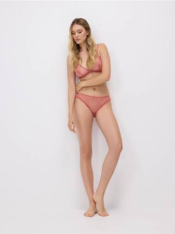 Reserved - Сітчасті трусики - червоний - 399EZ-29X Reserved - Сітчасті трусики - червоний - 399EZ-29X