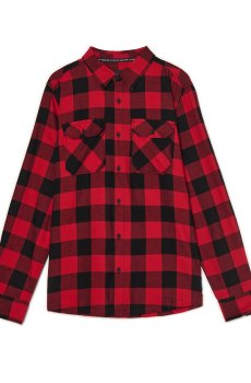 Cropp - Червона сорочка у клітинку - червоний