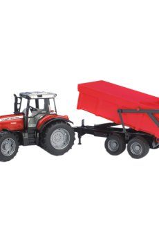 Трактор Bruder Масей з причепом 1:16 (02045)